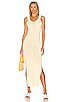 view 1 of 3 Brodie Knit Midi Dress in Solar Yellow