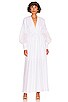 view 1 of 3 Melinda 2.0 Ramie Maxi Dress in Optical White
