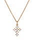 view 2 of 2 Catalina Cross Necklace in Gold