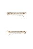 view 2 of 2 Gwen Bobby Pins in Crystal