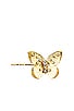 view 2 of 2 BUTTERFLY 바비 핀 in Gold