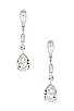 view 1 of 3 Cicely Earrings in Crystal