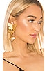 view 1 of 3 ALESSANDRA イヤリング in Gold