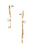 view 2 of 3 Callisto Earring in Crystal Antique Gold