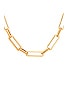 view 2 of 2 Rahni Ribbed Necklace in Gold