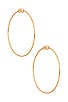 view 1 of 2 Icon Large Hoop Earrings in Gold