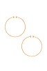 view 2 of 2 Icon Large Hoop Earrings in Gold