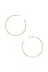 view 1 of 2 Starlet Hoops in Gold