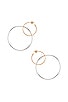 Imogen Hoop Earrings, view 2 of 3, click to view large image.
