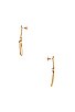 view 3 of 3 Hera Earrings in Gold