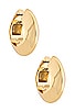 Wide Hinged Hoops Earrings, view 1, click to view large image.