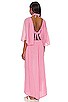 view 3 of 3 Rambling Rose Dress in Baby Pink Gauze