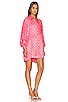 view 3 of 4 Ambassador Tunic in Hot Pink