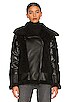 Faux Sherpa Moto Jacket, view 2 of 5, click to view large image.
