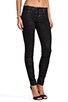 view 2 of 7 Ruched Ankle Skinny in Jet Black