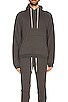 view 3 of 3 Beach Hoodie in Charcoal
