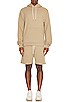 view 4 of 4 Beach Hoodie in Tan