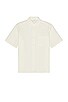 view 1 of 3 Crinkled Short Sleeve Shirt in White