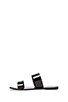 view 5 of 5 A La Plage Sable Flat in Black & Black