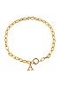 view 1 of 4 COLLIER INITIAL in Gold