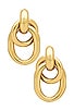 view 1 of 2 Ami Hoops in Gold