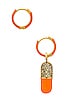 view 2 of 5 x REVOLVE Chill Pill Earrings in Orange