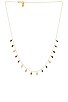 view 1 of 2 x REVOLVE Multicolor Bezel Necklace in Silver & Blue