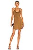 view 1 of 4 Lasso Mini Dress in Bronze