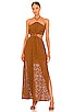 Georgiana Halter Maxi Dress, view 1 of 3, click to view large image.