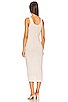 view 3 of 3 Flynn Wrap Cashmere Dress in Ivory