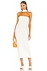 view 1 of 3 Selena Compact Cut Out Dress in White