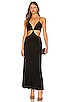 Ayla Cutout Maxi Dress, view 1 of 3, click to view large image.