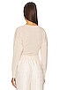 view 3 of 4 Anna Cashmere Wrap Sweater in Ivory