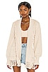 Fisherman Knit Fringe Cardigan, view 1 of 5, click to view large image.