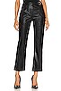 view 1 of 4 Baxter Vegan Leather Utility Pant in Black