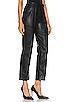 view 2 of 4 Baxter Vegan Leather Utility Pant in Black