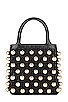 view 3 of 6 Dion Mini Studded Tote in Black