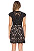 view 3 of 4 Fantasia Skater Dress in Black