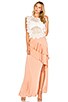 view 4 of 4 Omara Maxi Skirt in Copper