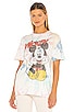 Classic Mickey Sitting Tee, view 2, click to view large image.