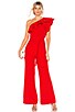 Gia One Shoulder Jumpsuit, view 1 of 3, click to view large image.