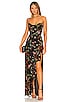 view 1 of 3 Baby Cakes Gown in Black Floral
