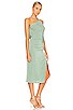 view 2 of 3 Gina K Dress in Sea Moss