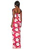 view 3 of 3 Finn Gown in Brick Floral