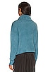 view 3 of 4 Turtleneck Slit Sweater in Blue Sage