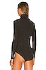 Turtleneck Keyhole Bodysuit, view 4, click to view large image.