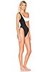 view 2 of 3 x REVOLVE Cutout One Piece in Black & White