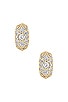 Grayson Crystal Stud Earrings, view 1 of 2, click to view large image.