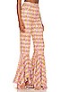 view 2 of 5 Flare Goldi Tweed Pant in Pink