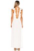 Ruffle Maxi Dress, view 3 of 3, click to view large image.